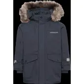 Didriksons Bjärven Kids' Parka Navy - 120