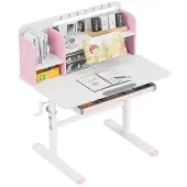 Adler Ergonominen lasten työpöytä Study 5.0 Pink