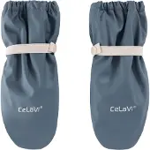 CeLaVi Padded Pu-Mittens W.fleece - Blue - 0-2Y