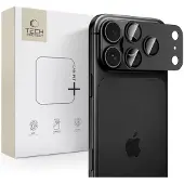 Tech-Protect iPhone 18 Pro Max Camfull Fit+ kameran objektiivin suojus - Musta