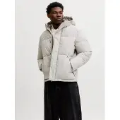 Jack & Jones Talvitakki 'JJESoho' vaaleanharmaa