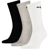 Puma Unisex Crew Sock 3P - Multi/patterned - 35-38
