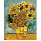 Figure'd Art Figured Art Ristipistotyö Van Gogh - Sunflowers