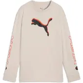 Puma Paita 'STREET' beige / oranssi / musta