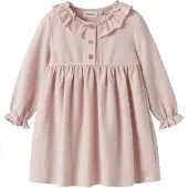 Lil´ Atelier Nmfnoel Ls Dress Lil - Pink - 92