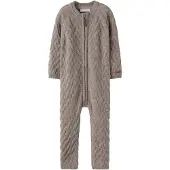 Name it Nmnwruni Wool Ls Knit Suit - Grey - 98