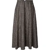 Y.A.S Yastulva Hw Long Skirt S. - Black - 38