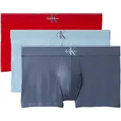 Calvin Klein Underwear Bokserishortsit safiiri / vaaleansininen / punainen