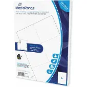 MediaRange MRINK144, Valkoinen, Kiinteä, 105 x 99, A4, Matta, Laser/Inkjet