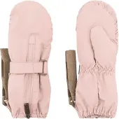 Mini A Ture Matcesar Fleece Lined Mittens - Pink - 12/18M