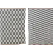 Mette Ditmer Mini-Max keittiöpyyhe 2-pack Gray (harmaa), 50x70 cm