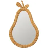 Ferm Living Pear punottu peili Luonnollinen