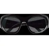 Weekday Oversized Sunglasses - Black - ONE SIZE