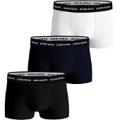 Björn Borg Cotton Stretch Trunk 3P - Navy - XL