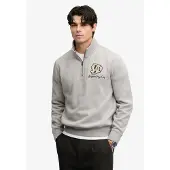 Superdry Vintage Athletic Collegepaita Puolivetoketjulla