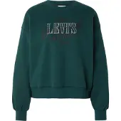 Levi's Collegepaita 'EVERYDAY' tummanvihreä / musta / hopea