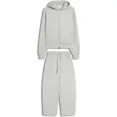 Bershka Juoksupuku vaaleanharmaa