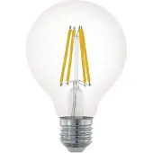 Eglo LED-lamppu G80 Globe 7.5W/827 806 lumen clear dimmable E27