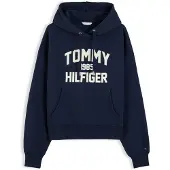 Tommy Hilfiger Collegepaita 'Varsity' kerma / laivastonsininen