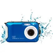 Aquapix W3027-M Wave Marine Blue Digitaalinen kamera 5 Mill. pikseli sininen meri vettä kestävä