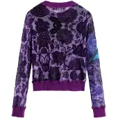 Desigual Paita 'M. C. Lacroix' tummanvioletti / vaaleanpunainen