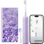 Laifen Wave Special sähköhammasharja + 2 vaihtopäätä Purple 1 kpl