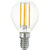 Eglo LED-lamppu P45 Mini ball 4W/827 470 lumen clear E14