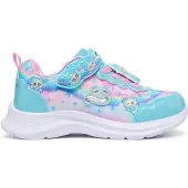 SKECHERS Tennarit 'JUMPSTERS - CUTIE CRITTERS' vesi / vaaleankeltainen / minttu / vaalea pinkki