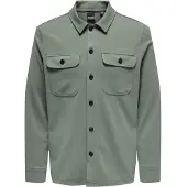 Only & Sons Onsnewkodyl Overshirt Sweat Noos - Khaki green - XL