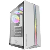 Darkflash DK151 LED computer case (white) + 3 RGB fans