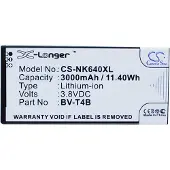123accu Nokia Lumia 640 XL RM-1062 akku 3000 mAh