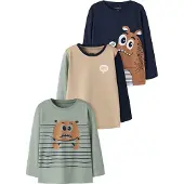 Name it Nmmniko 3P Ls Top Lnoos - Navy - 122-128