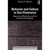 Behavior and Culture in One Dimension