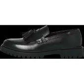 Jack & Jones Jfwmilano Leather Loafer - Black - 46