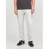 Jack & jones Housut 'JPSTGORDON' vaaleanharmaa / tummanharmaa