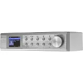 Soundmaster IR1500SI kaapinalainen internet-keittiöradio, DAB+, FM ja Bluetooth, hopea