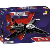 COBI Top Gun Maverick MiG-28 from the movie Top Gun 1986, buildable plane 1:48, 332 pieces with movable ailerons and weapons (-5859)