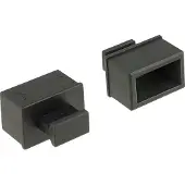 DeLOCK – Dust Cover for SFP slot with grip 10 pieces black (64021)