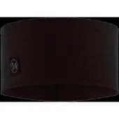 Buff Merino Wide Headband Solid Black Pipot One Size