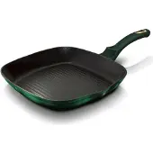 Berlinger Haus Titanium cookware GRILL HAUS 28x28CM BERLINGER METALLIC LINE EMERALD BH-6051