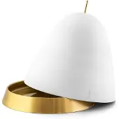 Klong Gömma Big White Ø30xH29 cm Alumiini Messinki