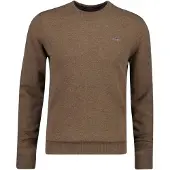 Gant Superfine Lambswool C-Neck - Brown - XL