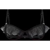 Bluebella Matisse Semi-Open Wired Bra - Black - 85 C