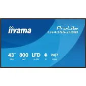Iiyama – 43" 3840x2160 UHD VA VESA Mount 300x300 (LH4366UHSB-B1AG)