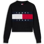 Tommy Hilfiger Neulepaita laivastonsininen / punainen / musta / valkoinen