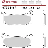 Brembo 07bb44sr Sinteroidut Jarrupalat