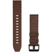 Garmin Vber Fenix 9 Pro Quickfit 22mm ruskea nahkaranneke 010-14507-20