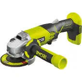 Ryobi - 18V ONE+ 115 mm kulmahiomakone - 7500 rpm - apukahva - Mukana 1 hiomalaikka - R18AG-0