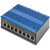 Digitus INDUSTRIAL 8-PORT FAST ETHERNET SWITCH DIN RAIL, EXTENDED TEMP. RANGE (DN-650106)