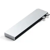 Satechi USB-C Hub - Pro Slim - 7 in 1 - HDMI 4K - USB4 - Yhteensopiva MacBook Air M2